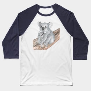 Koala-ty Mother Baseball T-Shirt